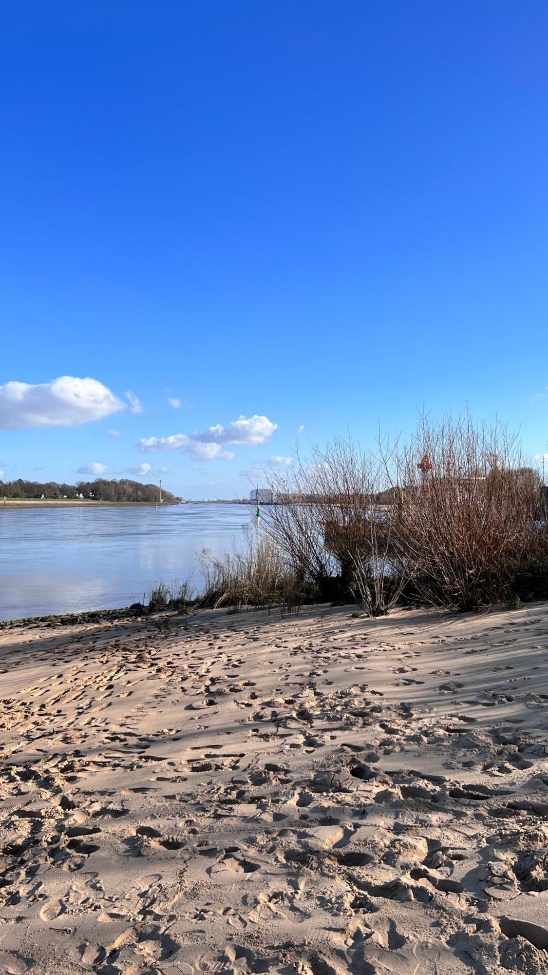 Gaestehaus Weserblick Am Weser-Sandstrand Berne Екстер'єр фото